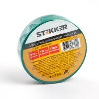 Изоляционная лента STEKKER INTP01315-10 0,13*15 мм. 10 м. зеленая 39900