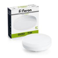 Лампа светодиодная Feron LB-451 GX53 7W 4000K 25828