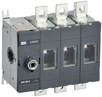 Выключатель-разъединитель ВРК 3п 200А без рукоятки KARAT IEK KA-VR10-3-0200