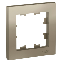 Рамка 1-постовая Schneider Electric Atlas Design ATN000501