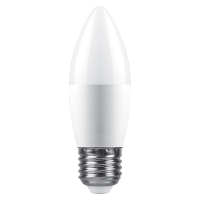 Лампа светодиодная Feron LB-980 свеча матовая E27 15W 175-265V 4000K 52070