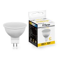 Лампа светодиодная Feron LB-24 MR16 G5.3 5W 2700K 25127