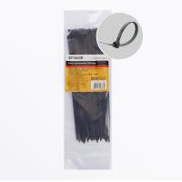 Хомут нейлоновый STEKKER NYCT25-200 2,5x200 мм, d пучка max 50 мм, нагрузка 8 кг, белый, упаковка 100 шт 32776