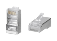 Коннектор RJ-45(8P8C) кат.5E экранир. универс. (уп.100шт) TOKOV ELECTRIC TKE-CN-5E24-STP