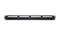 Патч-панель 19 1U кат.6 неэкранир. 24 порта RJ45 Dual IDC TOKOV ELECTRIC TKE-PP-6-1U-24P-UTP
