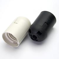 LH109 Патрон E27, 230V, самозатухающий пластик, цвет белый, размер 38*55 мм 41036