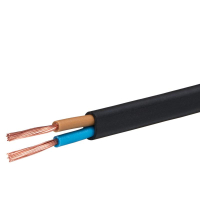 Шнур TOKOV ELECTRIC ШВВП 2х0.5 380В Ч (бухта) (м) 1945473