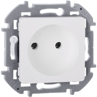 Розетка 1-м СП Inspiria 16А IP20 250В 2P механизм бел. IEK 673710