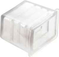 Заглушка для квадр.дюралайта LED-F3W, пластик, LD130 26138
