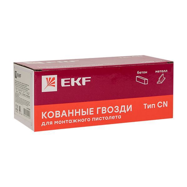 Гвоздь кованый для монтажн. пистолета по бетону металлу Bullet Type 3х17 цинк. (уп.1000шт) Expert EKF cpn-3017bp