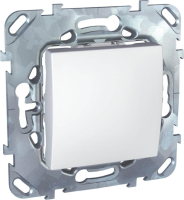 Переключатель одноклавишный Schneider Electric Unica 10AX 250V MGU5.203.18ZD