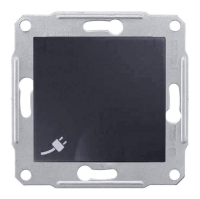 Розетка Schneider Electric Sedna с/з со шторками и крышкой IP44 16A 250V SDN3100370
