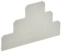 Заглушка для CTS-ML ARMAFIX 3 ур. 2.5кв.мм сер. IEK YCT13-00-3-K03-002-ZGL