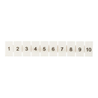 Маркеры для UT/ST/Push-in 2.5 с нумерацией 1-10 (уп.100шт) EKF zb-st-2.5-1-10