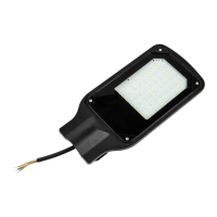 Уличный консольный светильник Uniel ULV-R25H-70W/4000K IP65 GREY UL-00012628