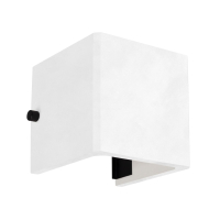 Уличный настенный светильник Arlight LGD-PERAN-WALL-S120x120-6W Warm3000 (WH, 0-80 deg, 230V) (IP65 Бетон) 058169