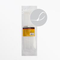 Хомут нейлоновый STEKKER NYCT36-250 3,6x250 мм, d пучка max 65 мм, нагрузка 18 кг, белый, упаковка 100 шт 32779