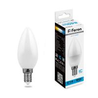 Лампа светодиодная Feron LB-570 Свеча E14 9W 6400K 25800