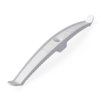 Держатель кабеля двусторонний для прямого монтажа бел. (уп.20шт) Промрукав PR13.0384