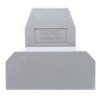 Изолятор торцевой для клемм KRUK-3-5 DKC D-KRUK-3-5