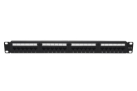 Патч-панель 19дюйм 1U кат.5E неэкранир. 24 порта RJ-45 Dual IDC TOKOV ELECTRIC TKE-PP-5E-1U-24P-UTP
