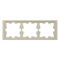 Рамка 3-постовая Schneider Electric Merten D-Life MTN4030-6533
