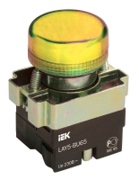 Индикатор светосигнальный LAY5-BU65 d22мм 230В желт. KARAT IEK BLS50-BU-K05