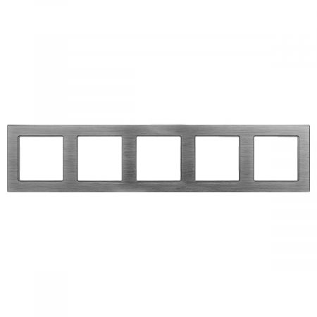 Рамка на 5 постов Arlight FRM-PRESTO-ALS-5-GR 043864
