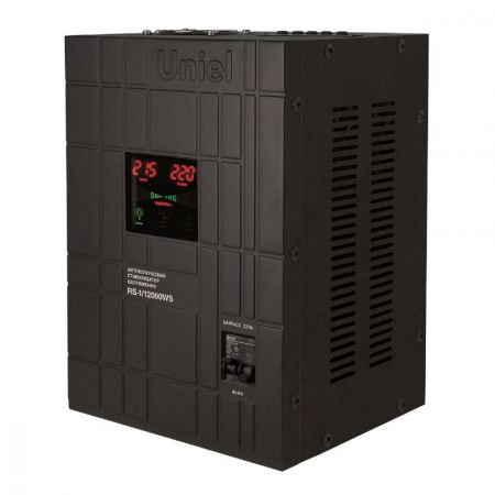 Стабилизатор напряжения релейный однофазный Uniel RS-1/12000WS 07386