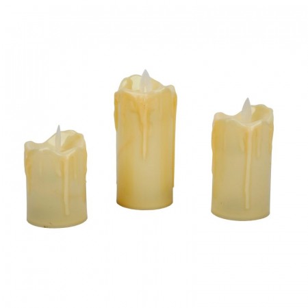 Фигурка светодиодная Свеча Uniel ULD-F063 WW CANDLE SET3 UL-00012458