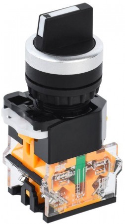 Переключатель D8-20X33 на 3 полож. 2НЗ черн. IEK BSW30-20X33-4-24-2-K02