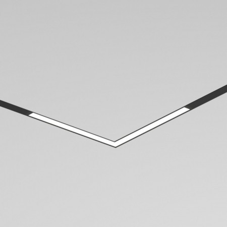 Трековый однофазный светильник Denkirs Simple Linear DK8114-BK