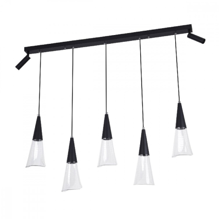Подвесная люстра LED4U L7105-7 BK