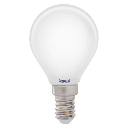 Филаментная светодиодная лампа General GLDEN-G45S-M-8-230-E14-2700 649998
