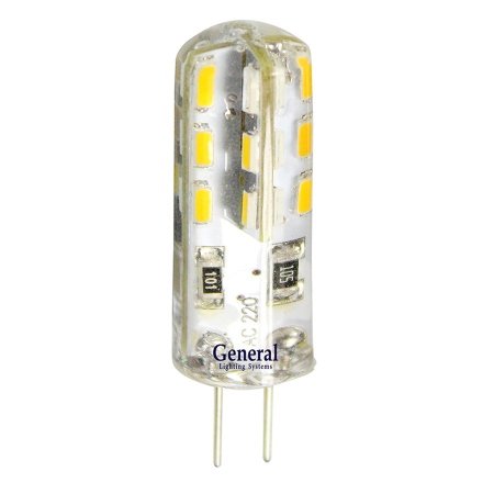 Светодиодная лампа General GLDEN-G4-3-S-220-2700 651200