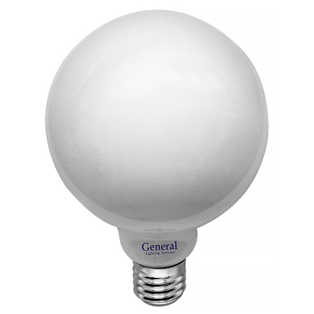Филаментная светодиодная лампа General GLDEN-G125S-M-8-230-E27-2700 684700