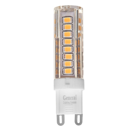 Светодиодная лампа General GLDEN-G9-7-P-220-2700 654000