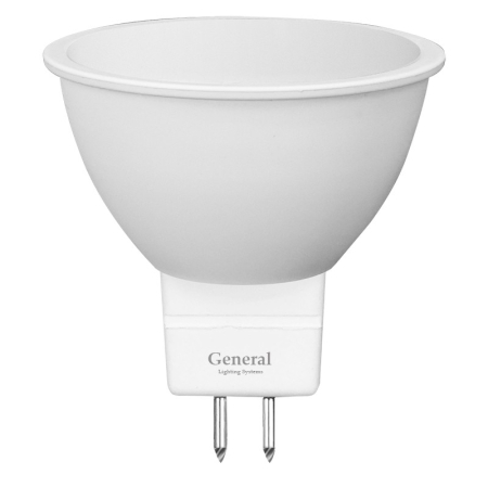 Светодиодная лампа General GLDEN-MR16-12-230-GU5.3-6500 660312
