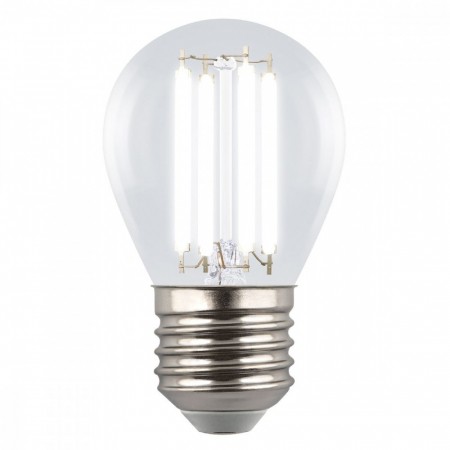 Лампа светодиодная филаментная Uniel LED-G45-4W/4000K/E27/CL GLY01TR UL-00011941