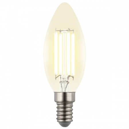 Лампа светодиодная филаментная Uniel LED-C35-4W/3000K/E14/CL GLY01TR UL-00011936