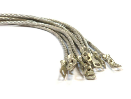 Проводник заземляющий П-1000 S=6мм два наконечника ГОФРОМАТИК zeta11211