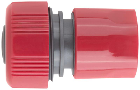 Соединитель пластиковый 3/4дюйм автостоп КУРС 76405