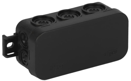 Коробка распределительная ОП Тусо 43х80х35мм УХЛ1 черн. Ruvinil 67091Ч