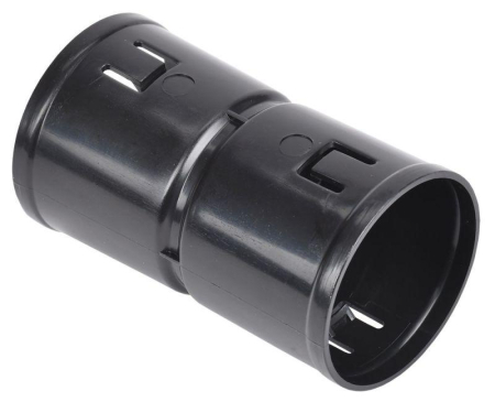 Муфта соединительная для двустенной трубы d40 ELASTA IEK CTA12D-M040-K02-R