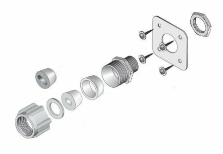 Устройство для ввода кабеля под теплоизоляцию LEK/U ССТ 2187253