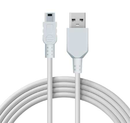 Шнур mini USB (male) - USB-A (male) 1.8м Rexant 18-1134