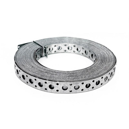 Лента монтажная перфорированная прямая для прямого монтажа ЛМП 20х0.55 (уп.25м) Промрукав PR08.3831