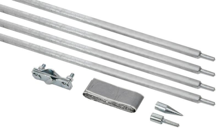 Комплект заземления 6/20 б/м оцинк. сталь HDZ IEK ZKZ11-14-020-06