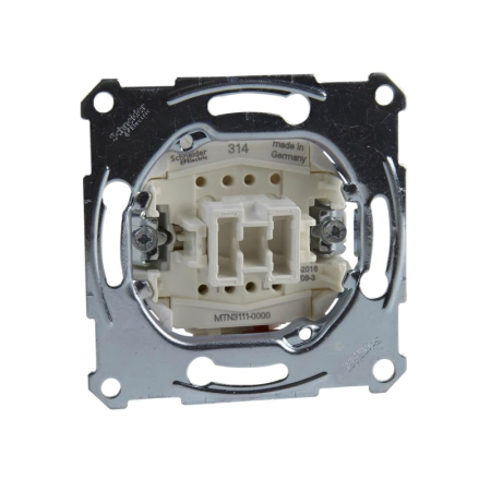 Выключатель одноклавишный Schneider Electric Merten Aquadesign MTN3111-0000