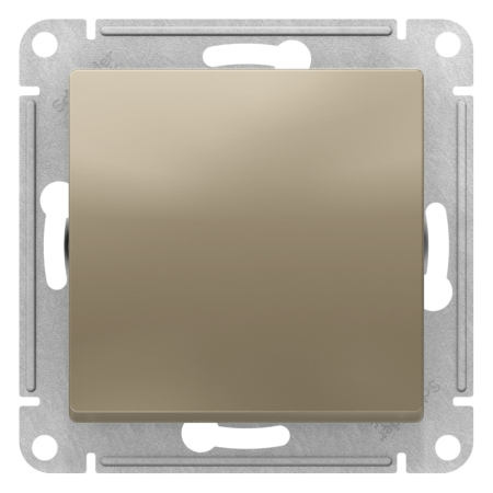 Выключатель одноклавишный проходной Schneider Electric Atlas Design ATN000561
